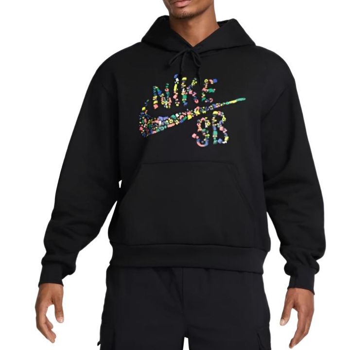Nike Nike SB Sweatshirts Men's Black Hooded Non Detachable Moderate