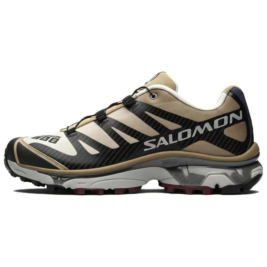 SALOMON XT 4 Running Shoes Unisex Black/Light Brown