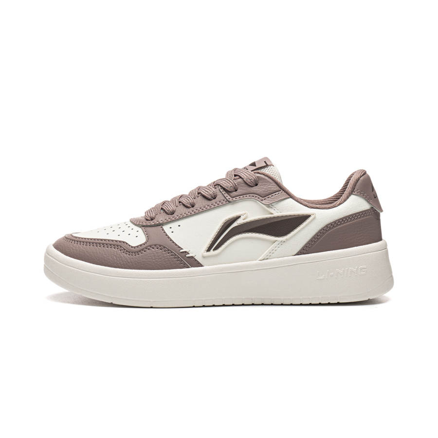 Li-Ning Li Ning Sycee V5 Skateboard Shoes Women's Low Top Mist White/Sand Purple