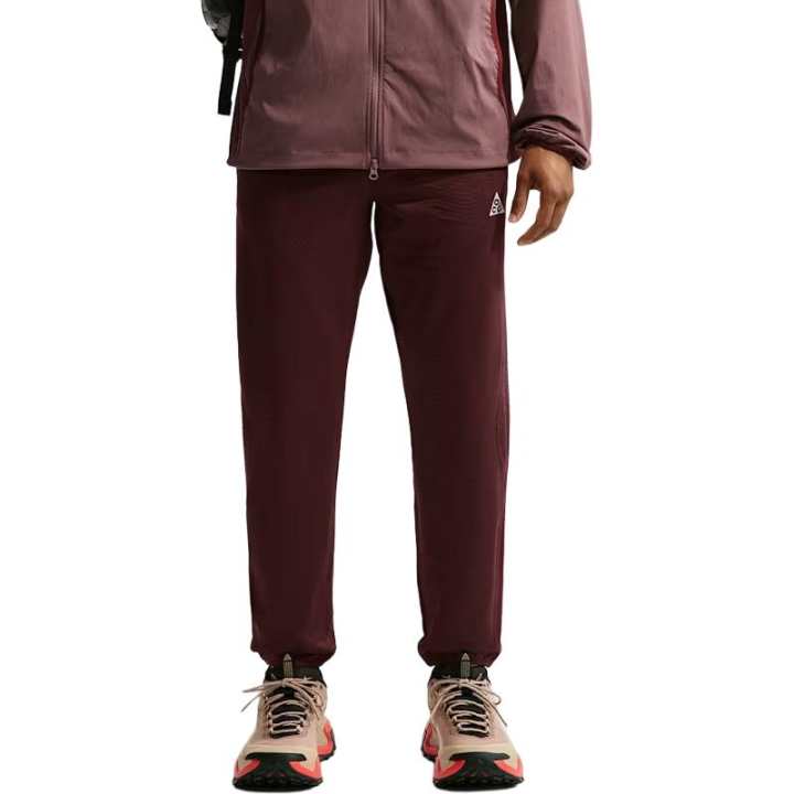 Nike Nike ACG Casual Pants Men's Secret Realm Maroon/Ink Vein Black/Peak Crest White Thin