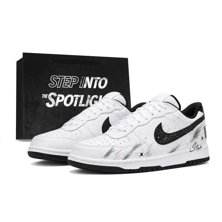 Nike Nike Dunk Skateboard Shoes Unisex Low Top Black White