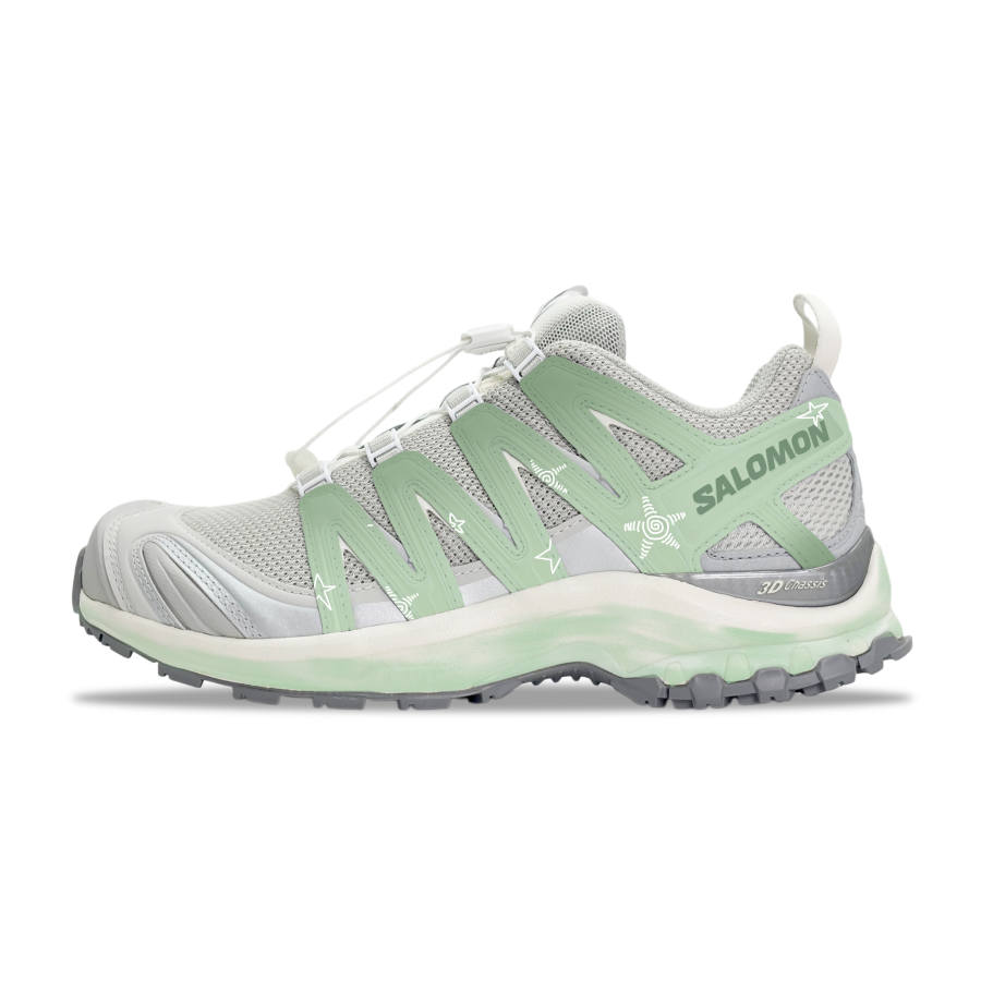 SALOMON XA PRO 3D Running Shoes Unisex Low Top Green