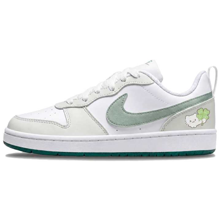 Nike Nike Court Borough Skateboard Shoes Women's Low Top White/Green