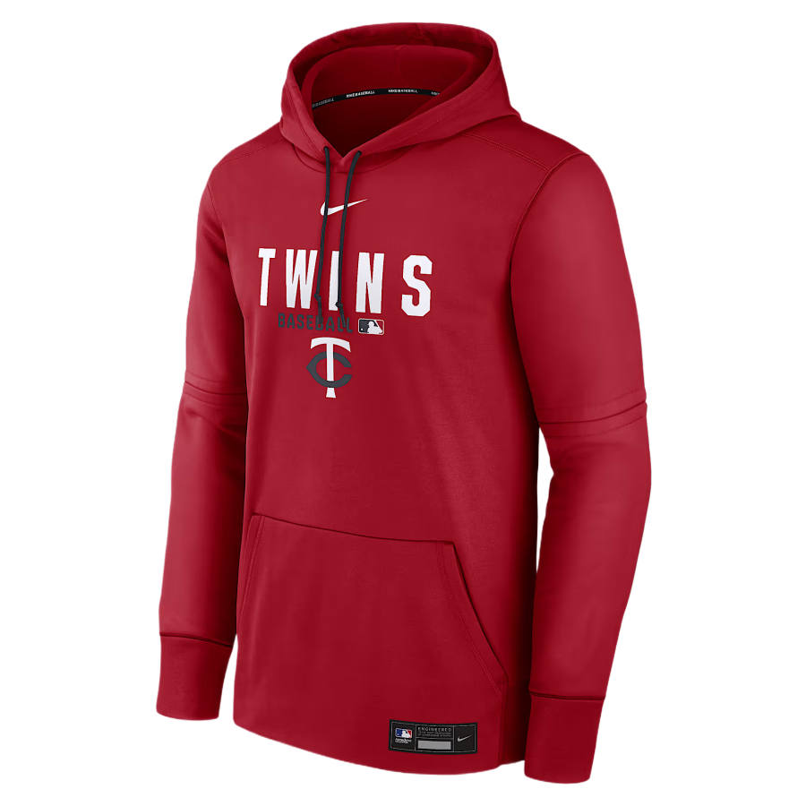 Nike Nike Sweatshirts Men's Sports Red Hooded Non Detachable Moderate