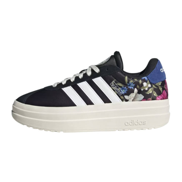 Adidas Adidas VL Court Bold Training Shoes Unisex Low Top Pure Black/Pure White/Ecru