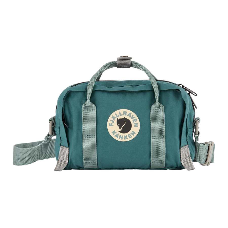Fjallraven Kanken Crossbody Bags Water Duck Blue & Frost Green