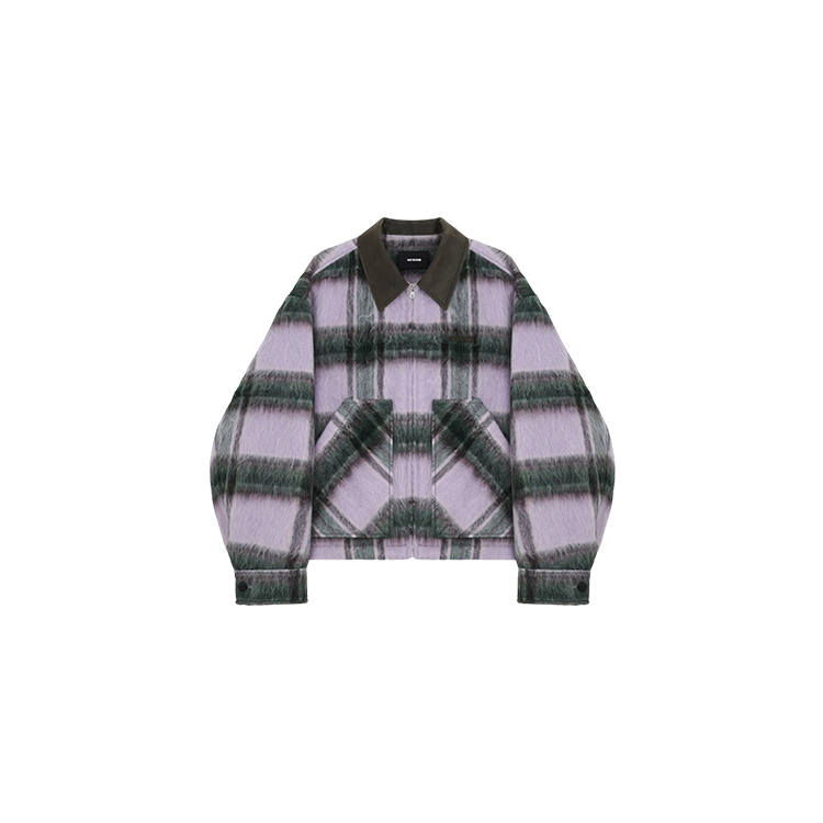 WE11DONE WE11DONE Jackets Unisex Purple Lapel Moderate Straight Fit