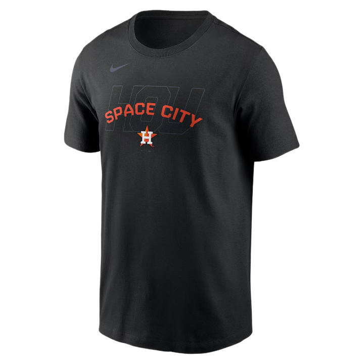 Nike Nike T Shirts Men's Black Crew Neck Moderate