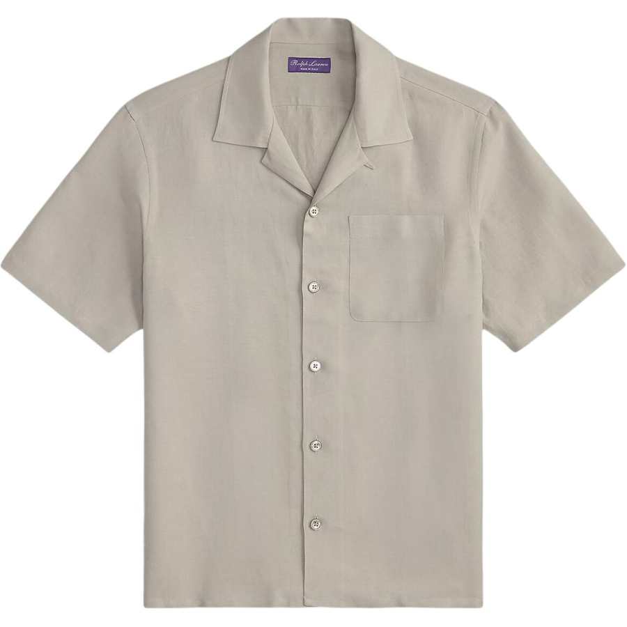 Ralph Lauren Purple Label Shirts Men's Beige Moderate Straight Fit