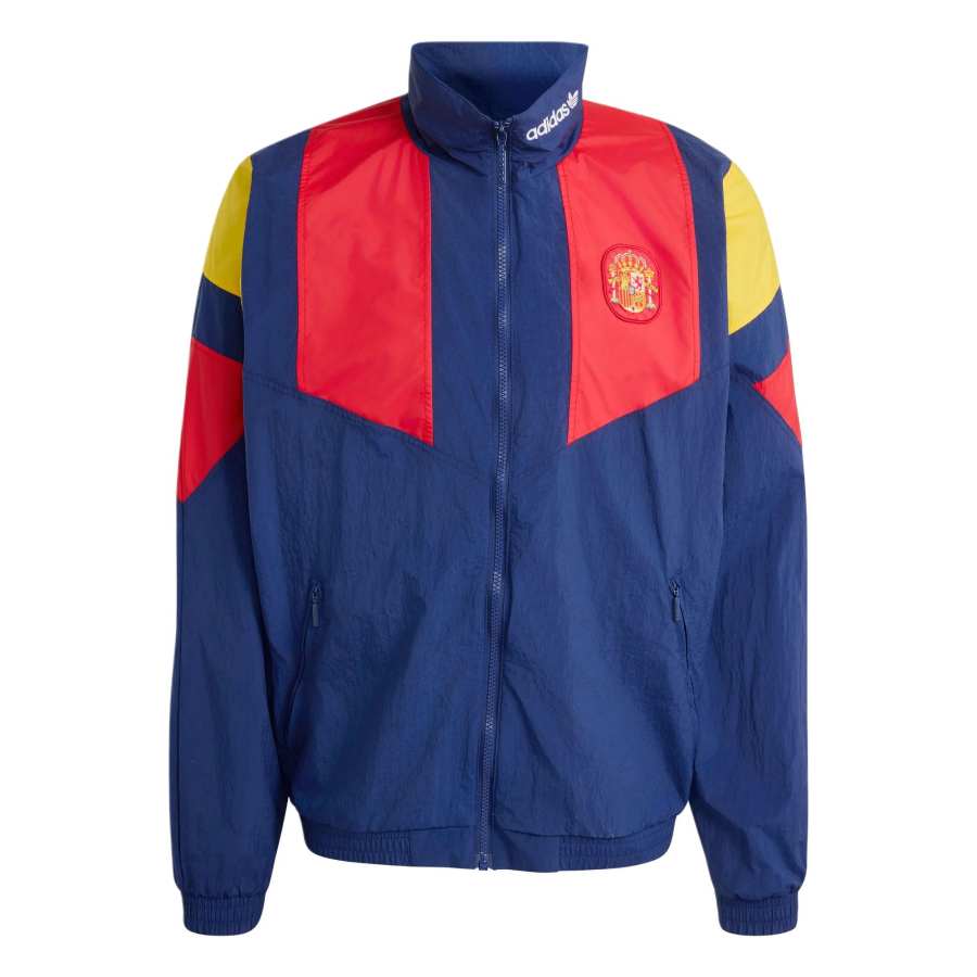 Adidas Originals EQT Jackets Men's Dark Blue/Pure Gemstone Red Turtleneck Moderate Other