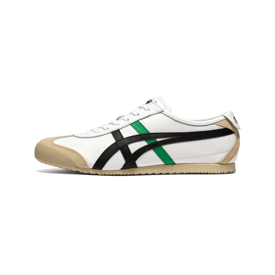 Onitsuka Tiger Mexico 66 Casual Shoes Unisex Low Top White/Black/Green