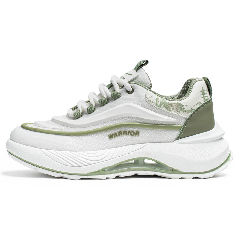 WARRIOR Casual Shoes Men's Low Top Beige/Green