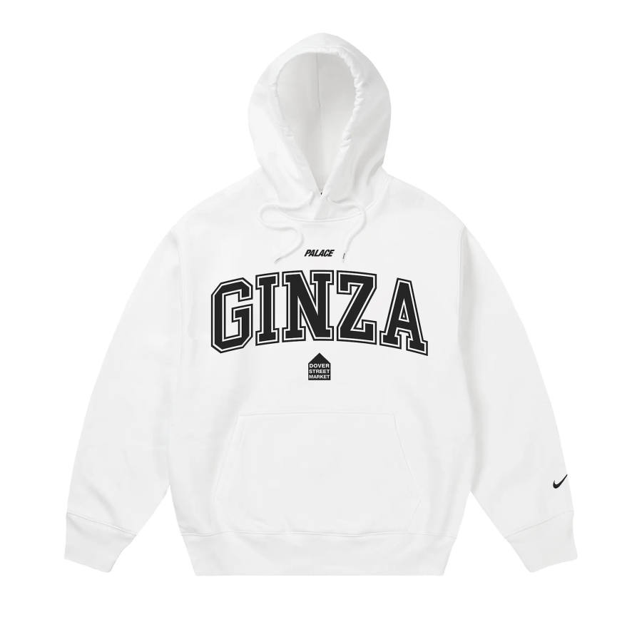PALACE X Nike Sweatshirts Unisex White Hooded Non Detachable Moderate Other