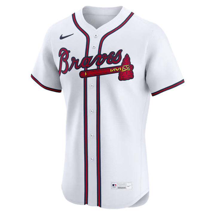 Nike Nike Baseball Jerseys Men's White V Neck Moderate