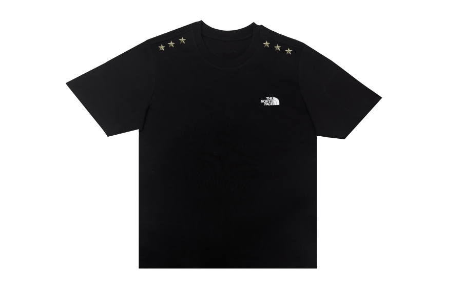 THE NORTH FACE THE NORTH FACE Basic T Shirts Unisex Starry Crew Neck Thin