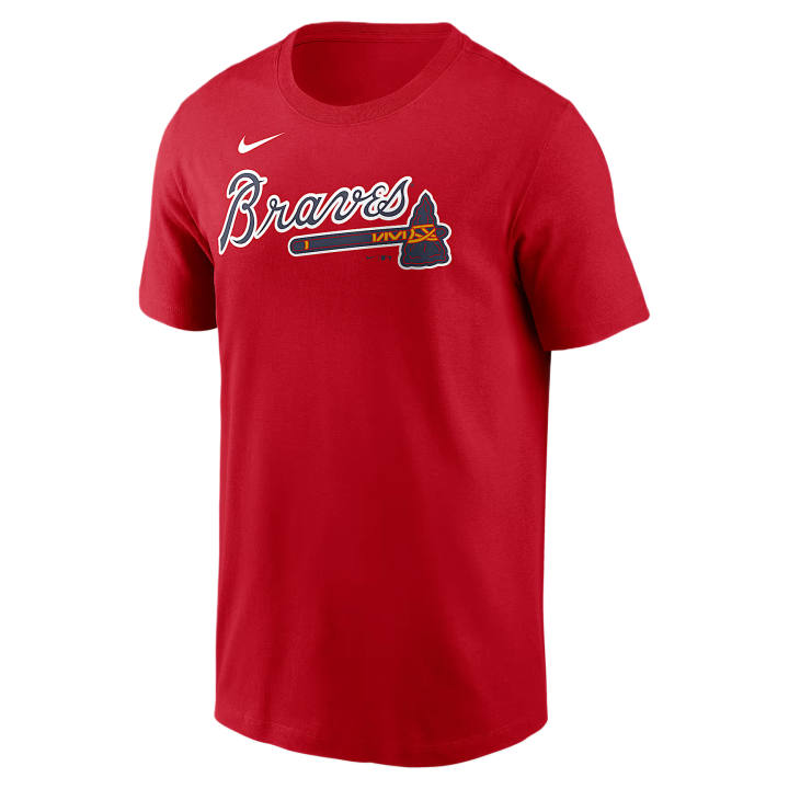 Nike Nike T Shirts Men's Red Crew Neck Moderate