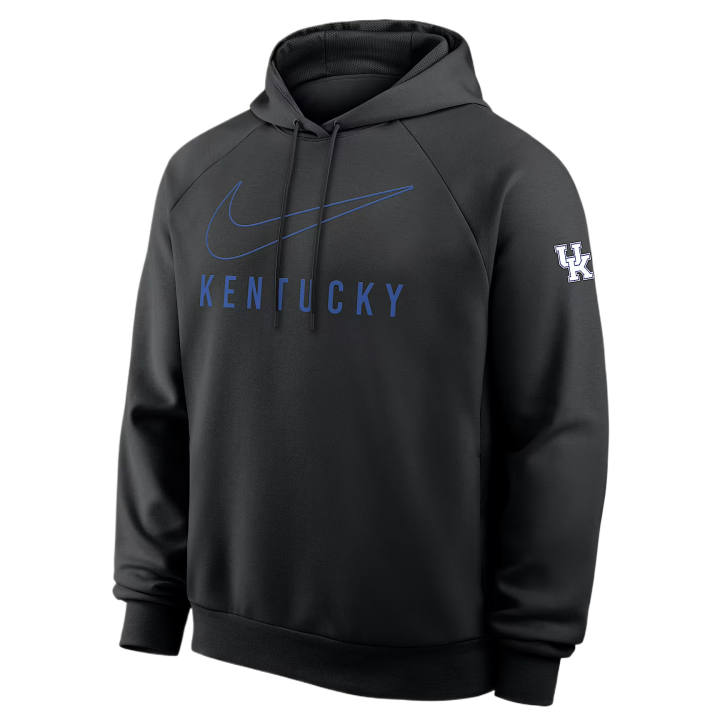 Nike Nike Dri Fit College Sweatshirts Men's Black Hooded Non Detachable Moderate