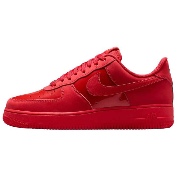 Nike Nike Air Force 1 Skateboard Shoes Women's Low Top University Red/Metallic Silver Bright Red