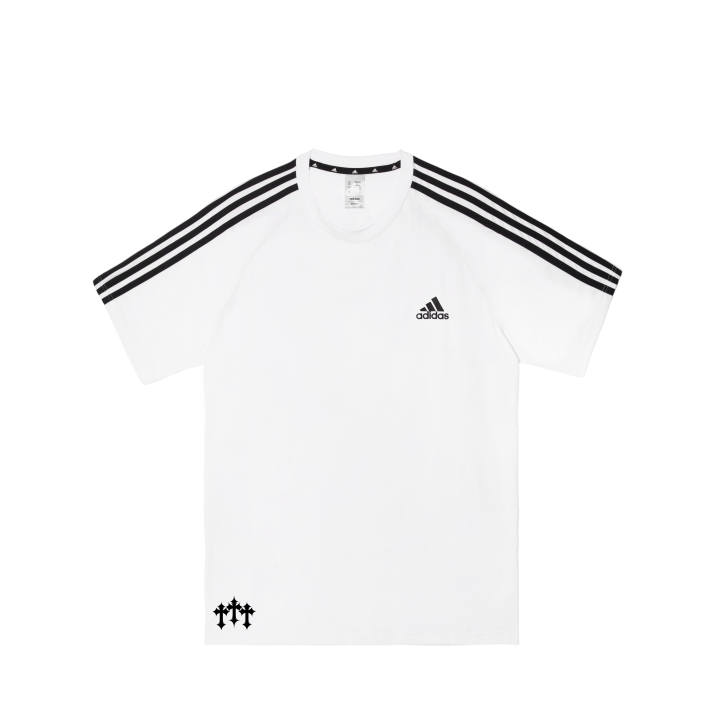 Adidas Adidas T Shirts Men's White Crew Neck Moderate