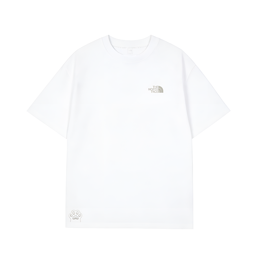 THE NORTH FACE T Shirts Unisex White Crew Neck Moderate