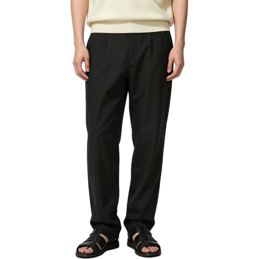 UNIQLO Casual Pants Men's Black Moderate