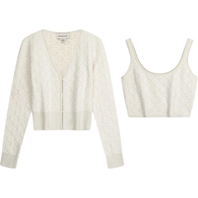 Calvin Klein Casual Suits Women's V Neck