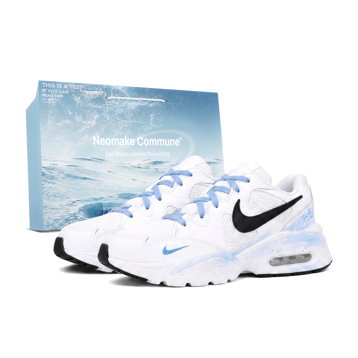 Nike Nike Air Max Fusion Running Shoes Unisex Low Top Blue