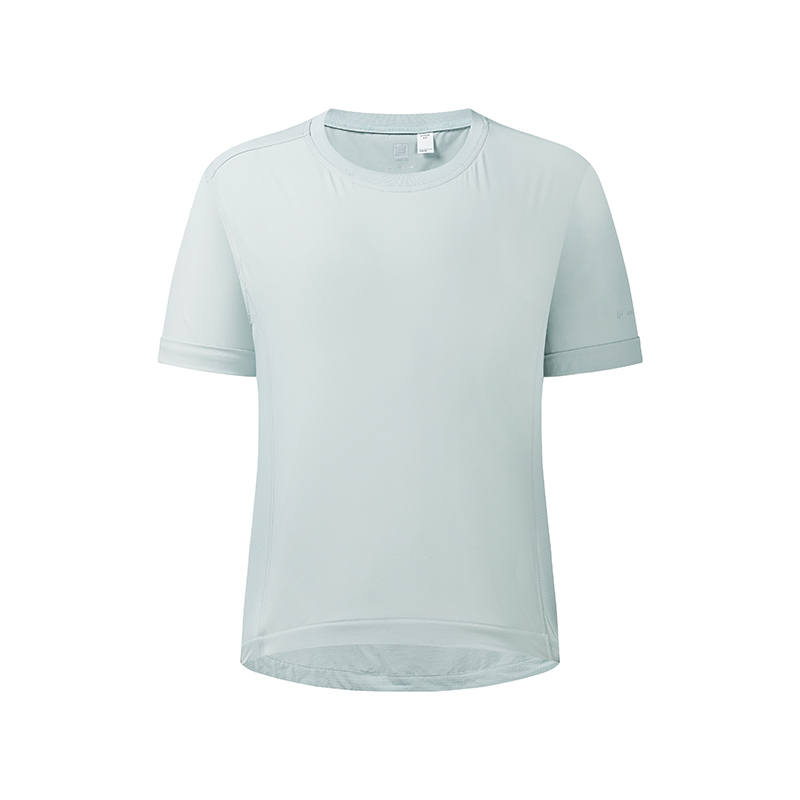 FILA URBAN EXPLORE T Shirts Women's Gray Green Crew Neck Moderate Other