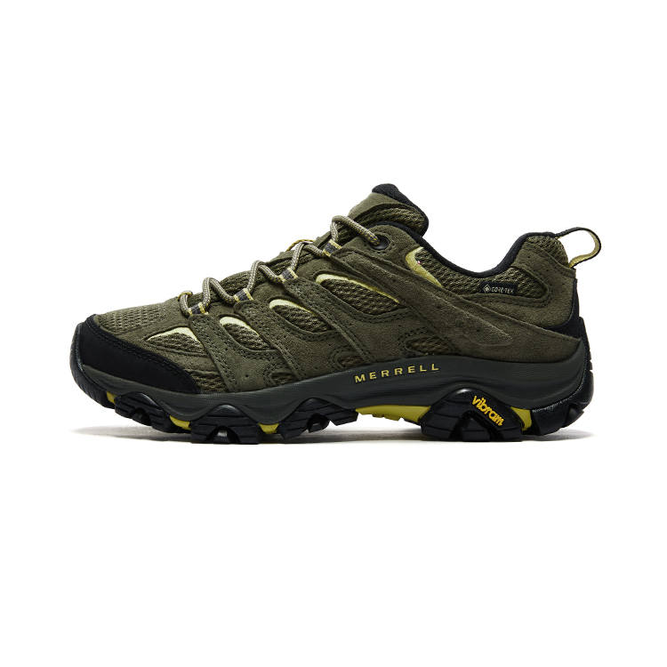 MERRELL MOAB 3 Mountaineering & Hiking Shoes Men's Low Top Green
