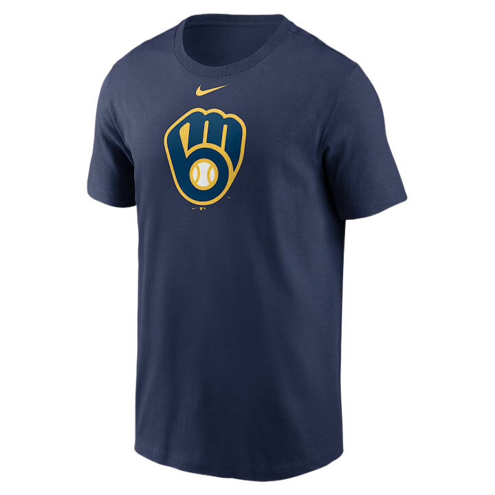 Nike Nike X MLB T Shirts Men's Midnight Blue Crew Neck Moderate