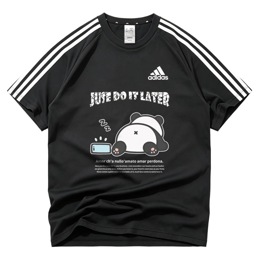 Adidas Adidas Football T Shirts Unisex Black Crew Neck Moderate