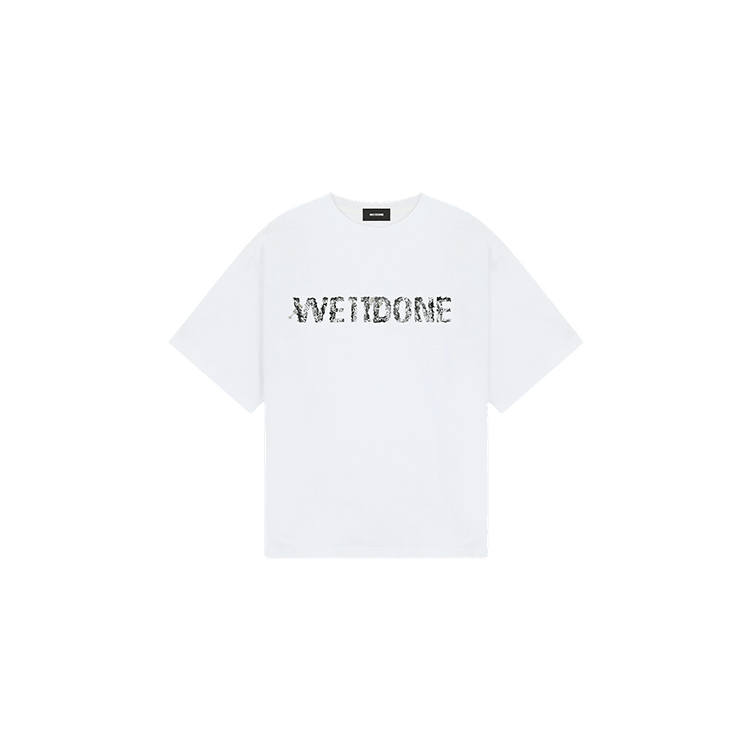 WE11DONE WE11DONE T Shirts Unisex White Crew Neck