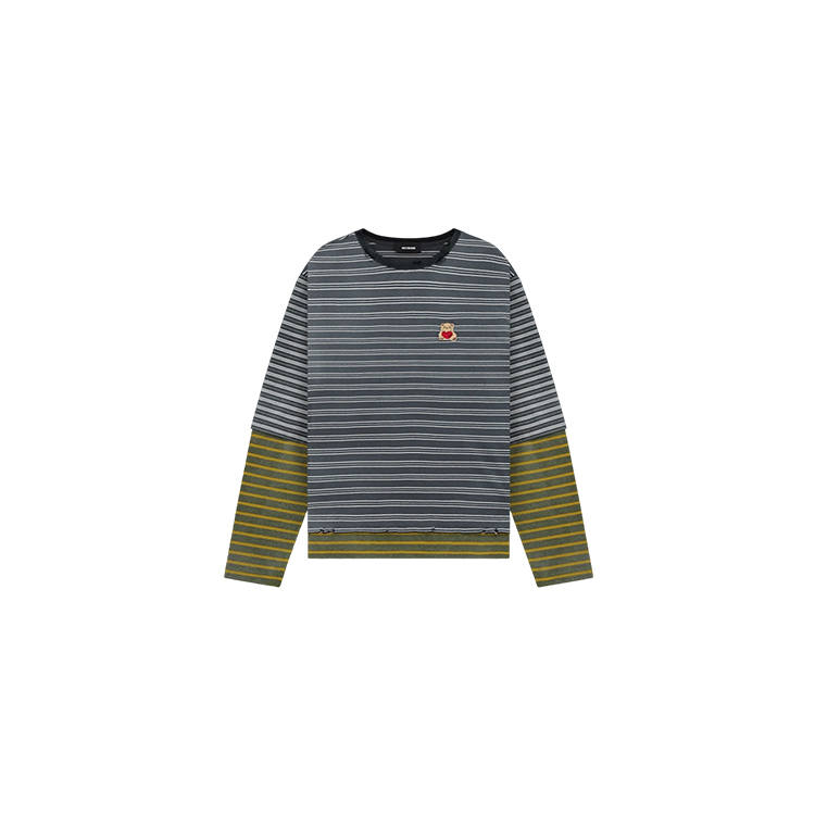 WE11DONE WE11DONE T Shirts Unisex Gray Crew Neck