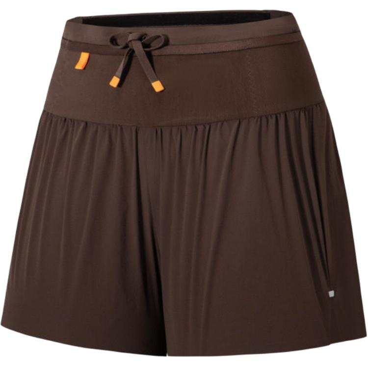 ANTA Casual Shorts Women's Dark Brown Moderate