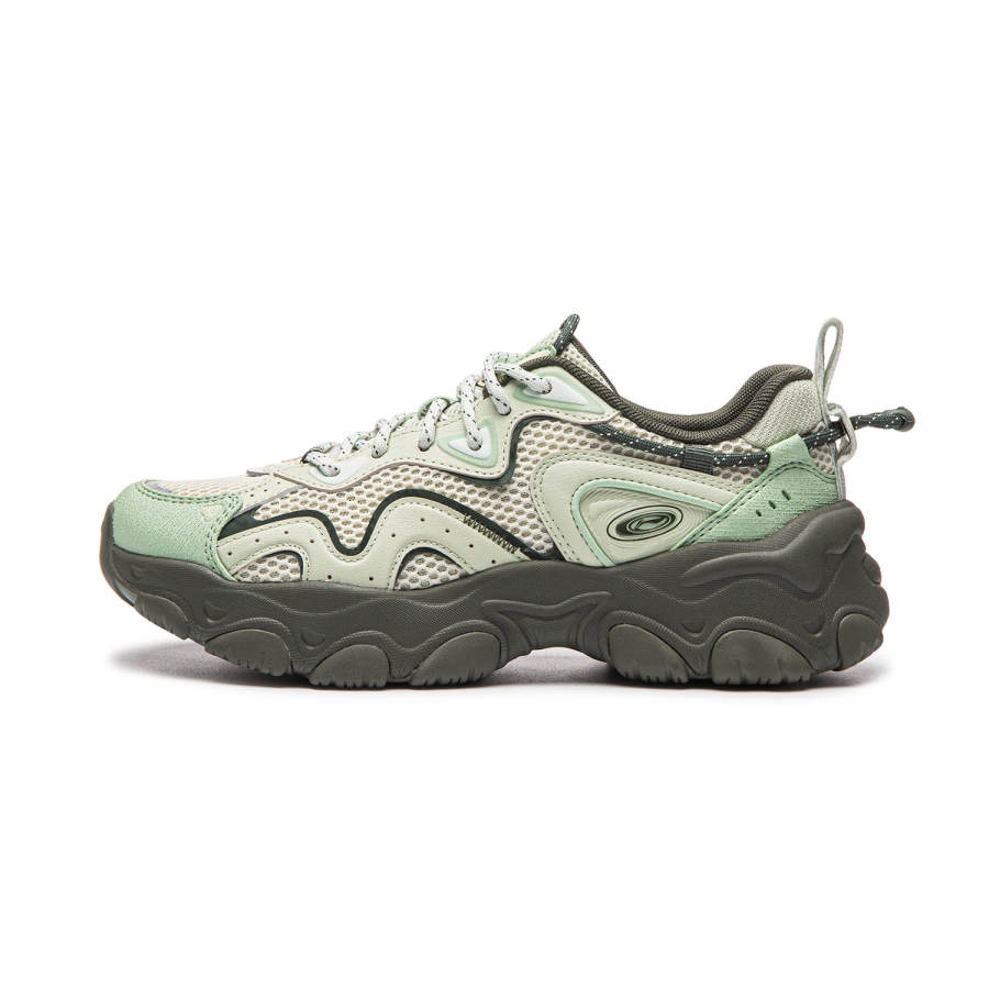 Li-Ning Li Ning Cat Paw LITE 4 Casual Shoes Women's Low Top Porcelain Secret White/White Jade Green