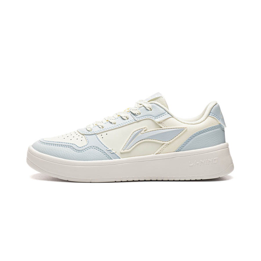 Li-Ning Li Ning Sycee V5 Skateboard Shoes Women's Low Top Ecru/Folk Blue