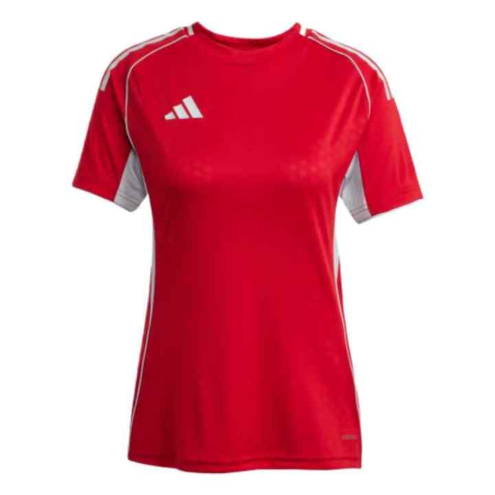 Adidas Adidas TIRO 25 Soccer Jerseys Women's Red Power Team 2/Light Gray Team Crew Neck Moderate