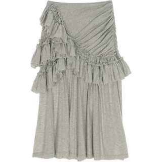 DRIES VAN NOTEN Casual Long Skirts Women's Gray Moderate Midi Skirt Other