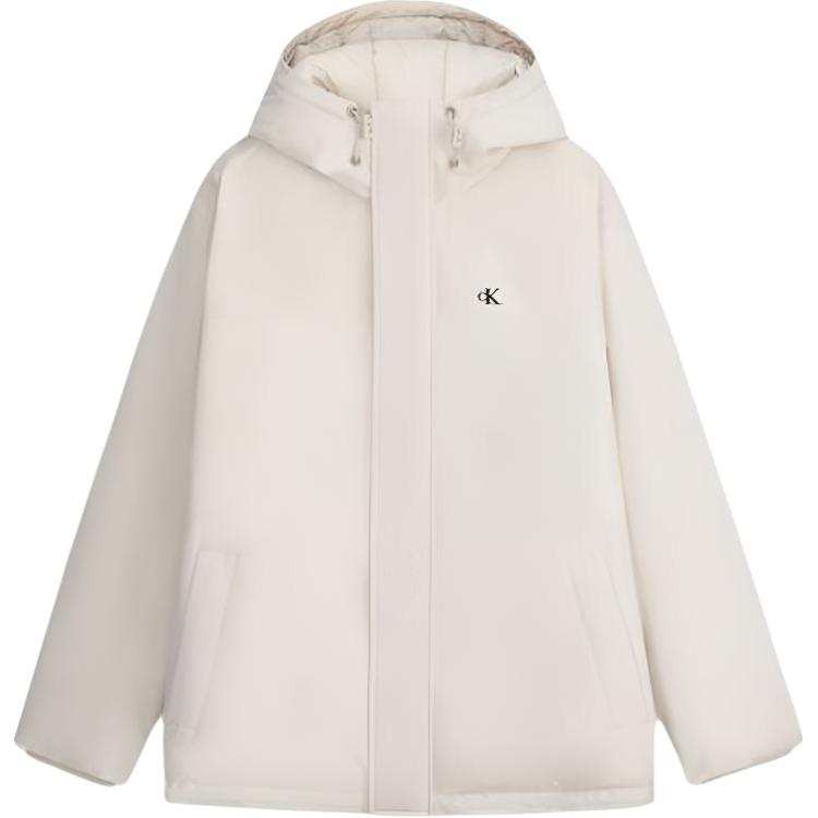 Calvin Klein Down Jackets Men's Hooded Non Detachable Moderate