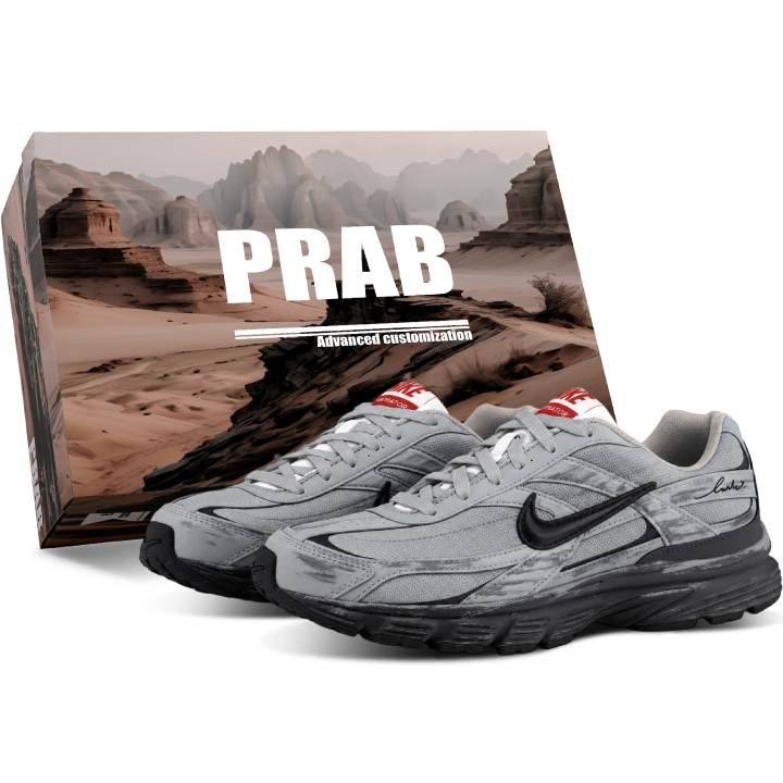 Nike Nike Initiator Running Shoes Unisex Low Top Gray/Black