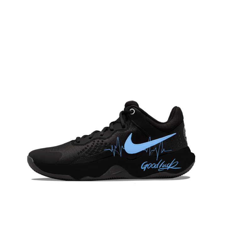 Nike Nike Fly By Mid 3 Basketball Shoes Men's Mid Top Black Blue