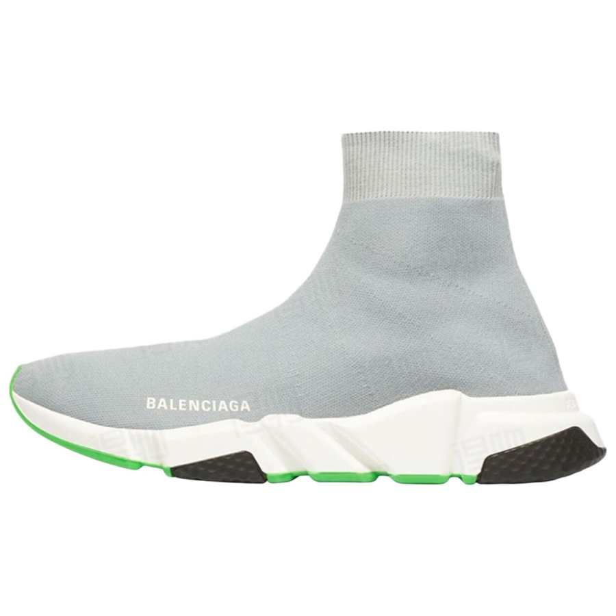 Balenciaga Casual Shoes Women's High Top Gray Green