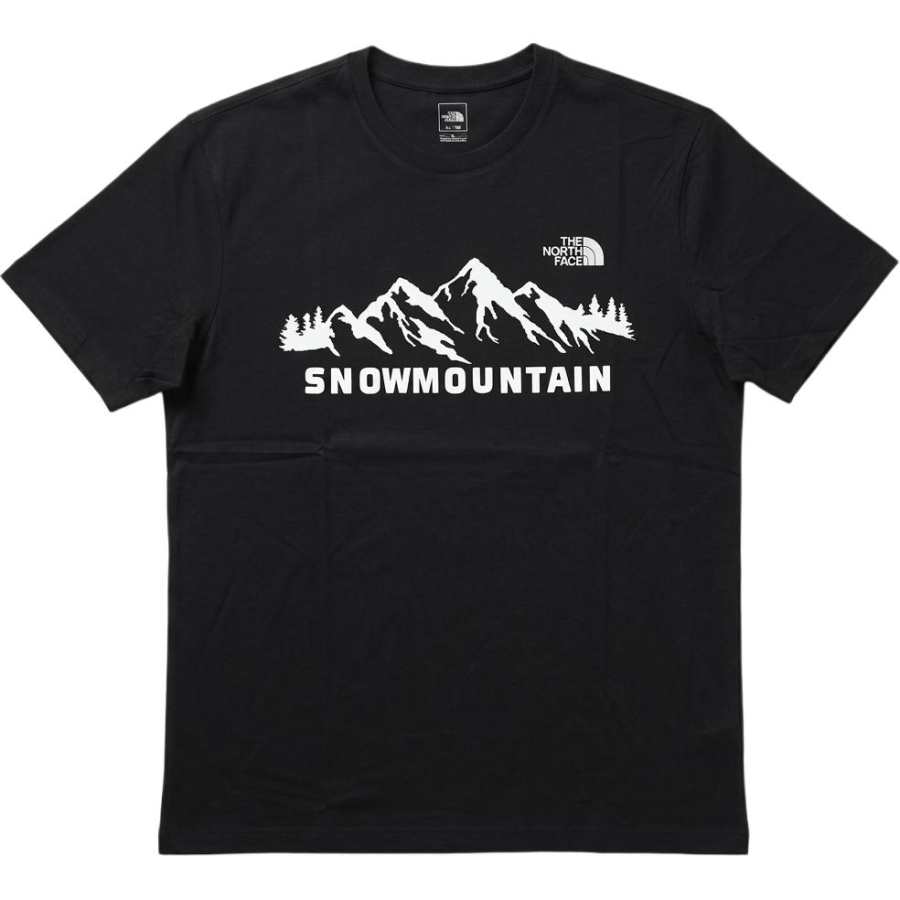 THE NORTH FACE Basic T Shirts Unisex Black Crew Neck Moderate Other