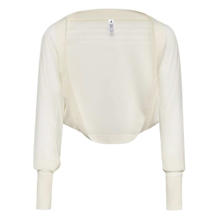 Adidas Adidas Knitwear Women's Ivory Moderate Straight Fit