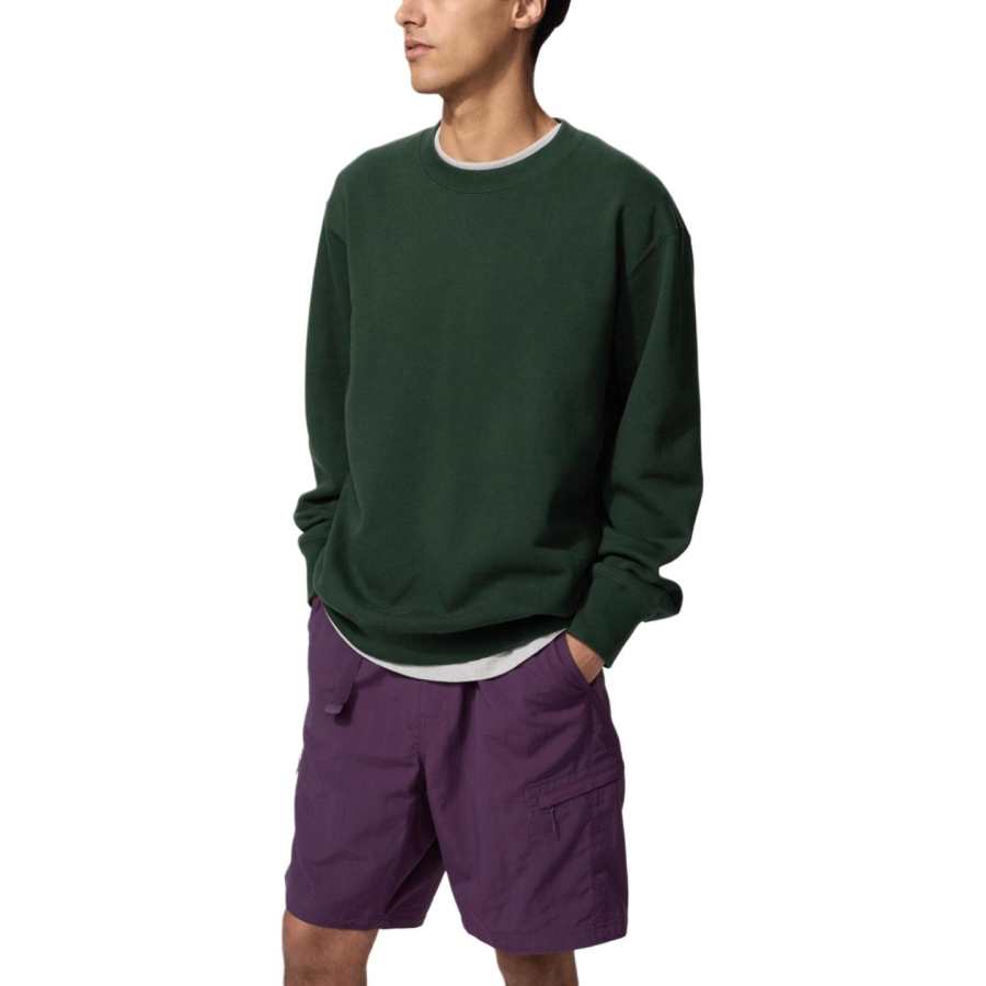 UNIQLO SS26 Sweatshirts Unisex Jasper Crew Neck Moderate