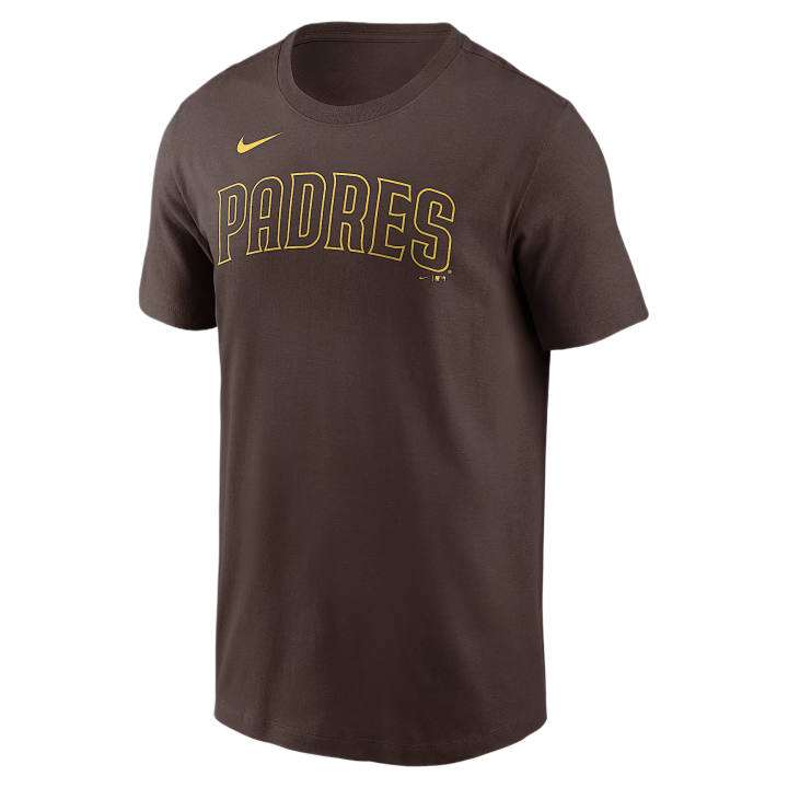 Nike Nike X MLB T Shirts Men's Brown Crew Neck Moderate