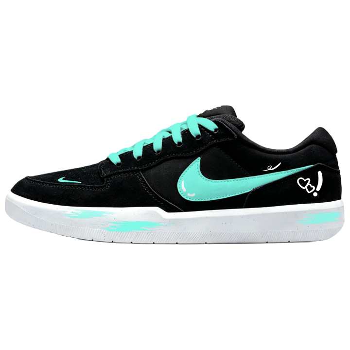 Nike Nike SB Force 58 Skateboard Shoes Unisex Low Top White