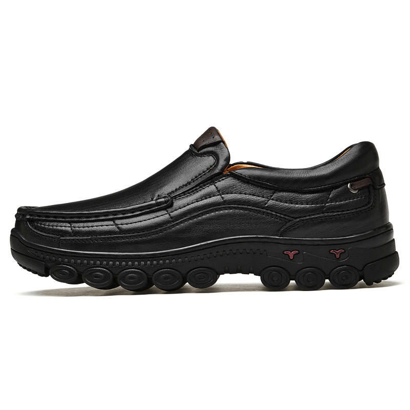 PEHL Top Grain Cow Leather Men's Casual Shoes Men's