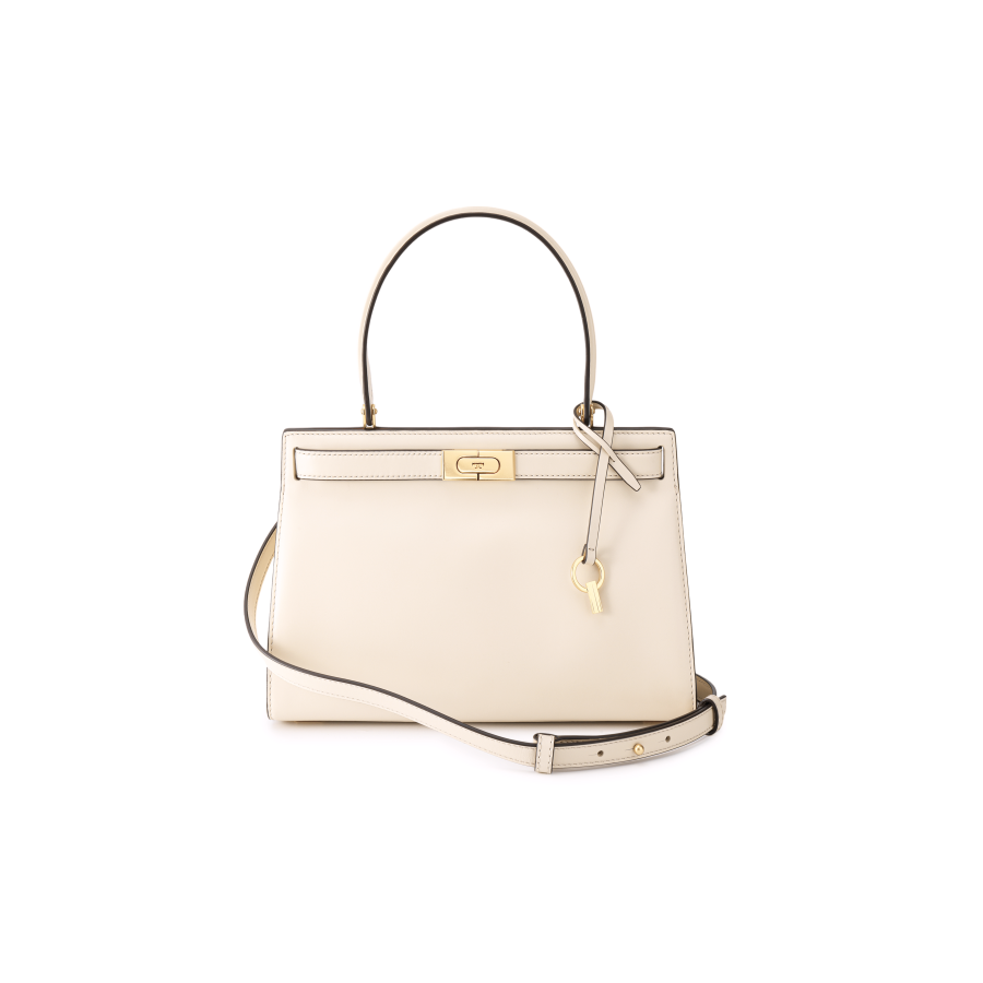 TORY BURCH Cow Leather Handbag, Shoulder Bag Small Women's White