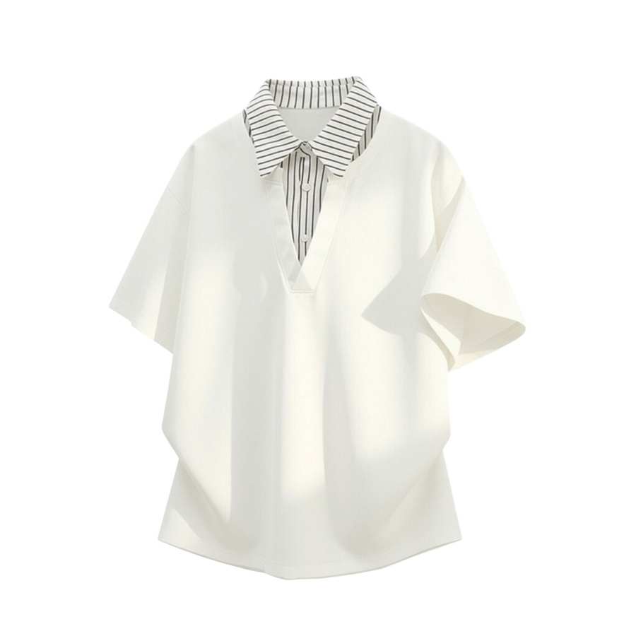 GWAF Polo Shirts Unisex Lapel Moderate Straight Fit